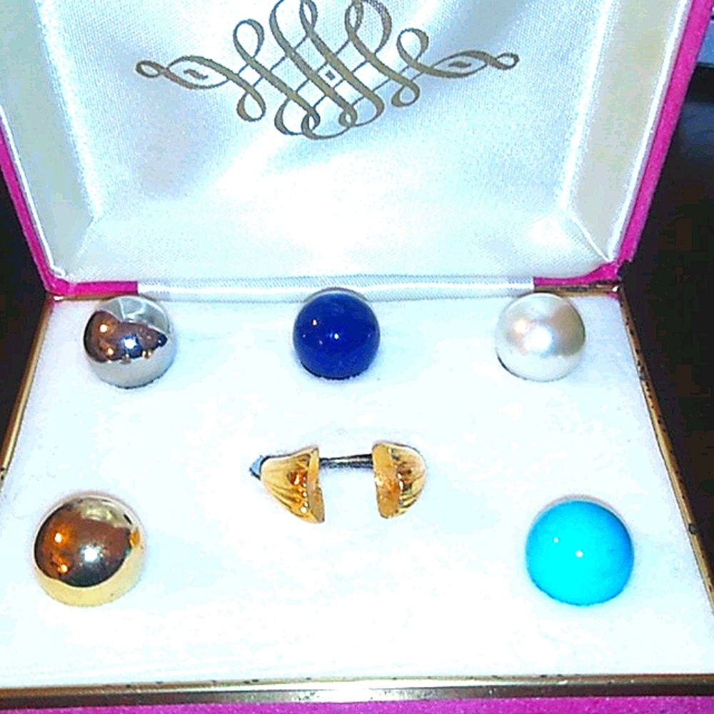 Vintage interchangeable Gold shell ring